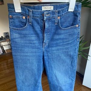 Madewell Slim Wide-Leg Crop Jeans